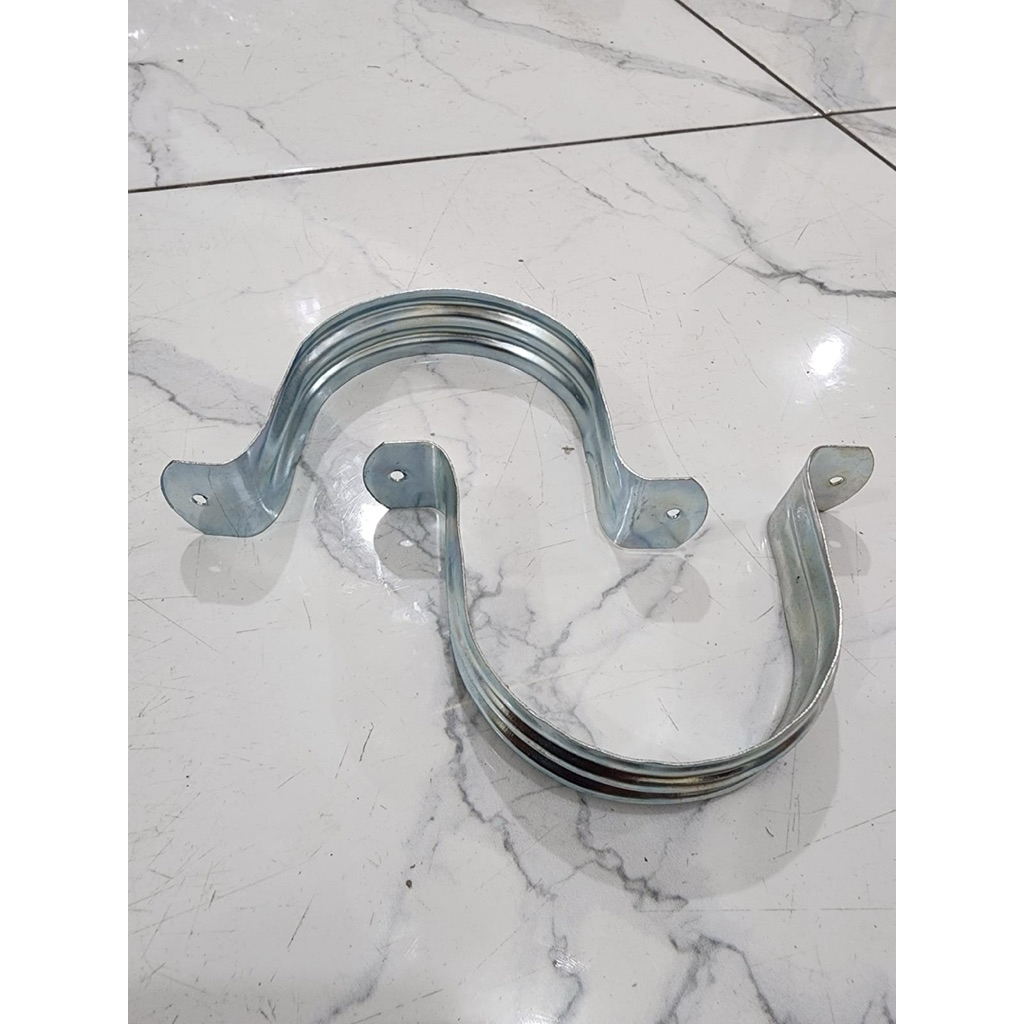 Klem Pipa Plat Besi 1/2”
