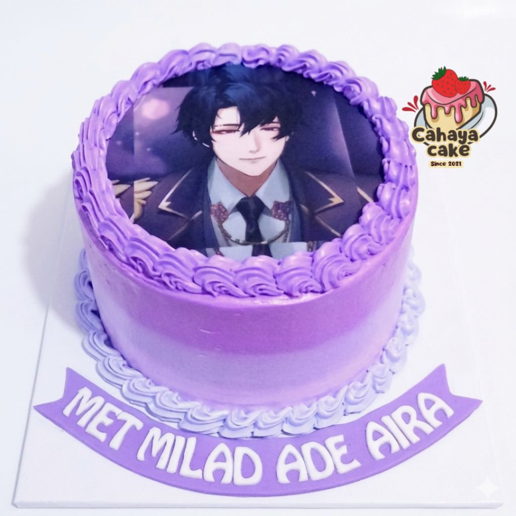 Kue Ulang Tahun Edible Print / Edible Print Custom Cake (FOTO BISA DIMAKAN)