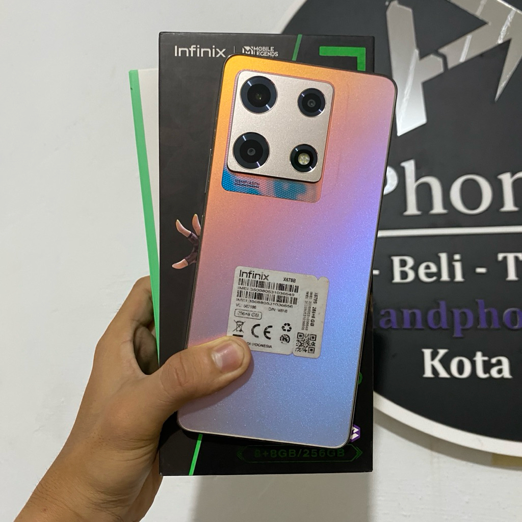 Infinix Note 30 Pro 8+8/256 Second Fullset Resmi Infinix