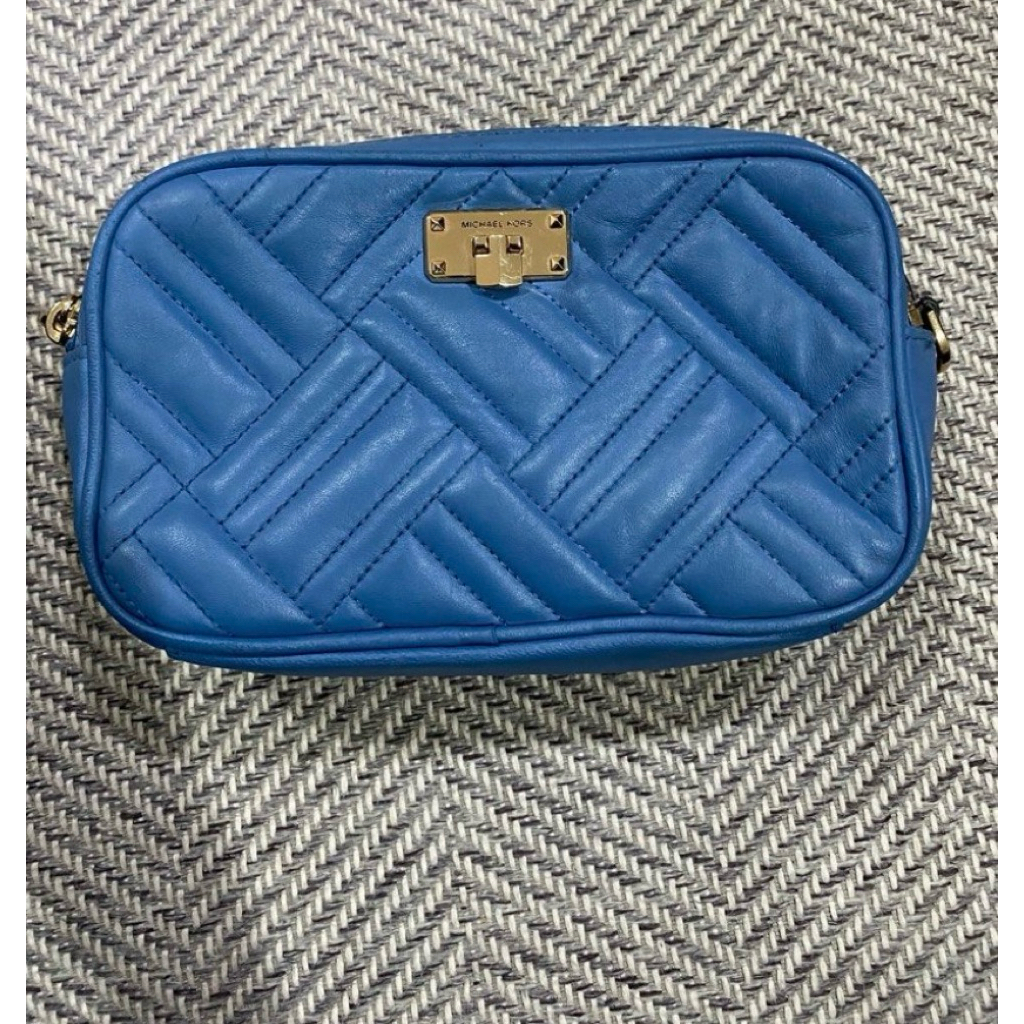 Quilted Leather Camera Bag MK