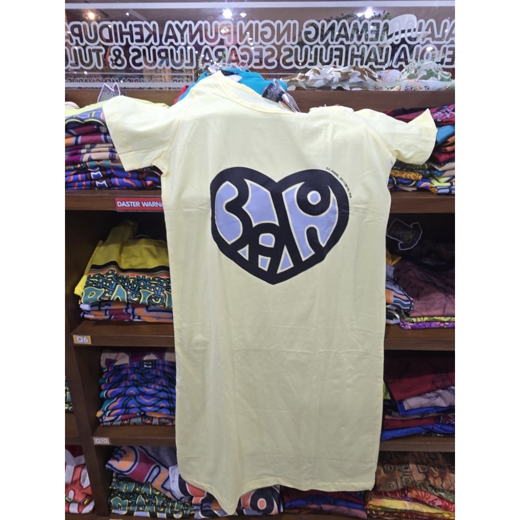 DRESS CEWEK SELUTUT. DRESS LENGAN PENDEK JOGER. ORIGINAL JOGER BALI