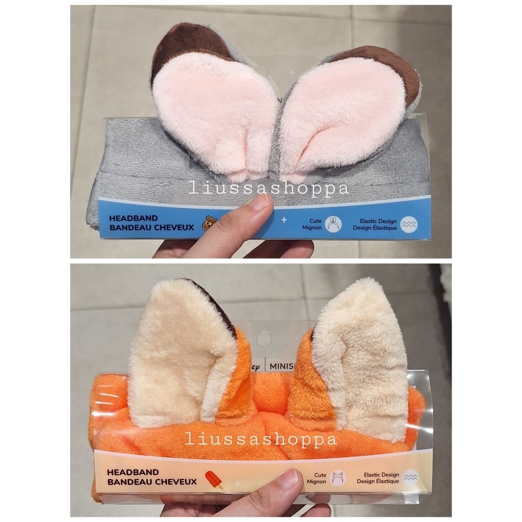 Headband Miniso - Disney Zootopia Collection 3D Headband