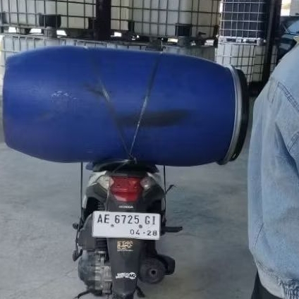 drum plastik 150liter..komplit klem dan tutup..untuk tandon air..silase fermentasi dll