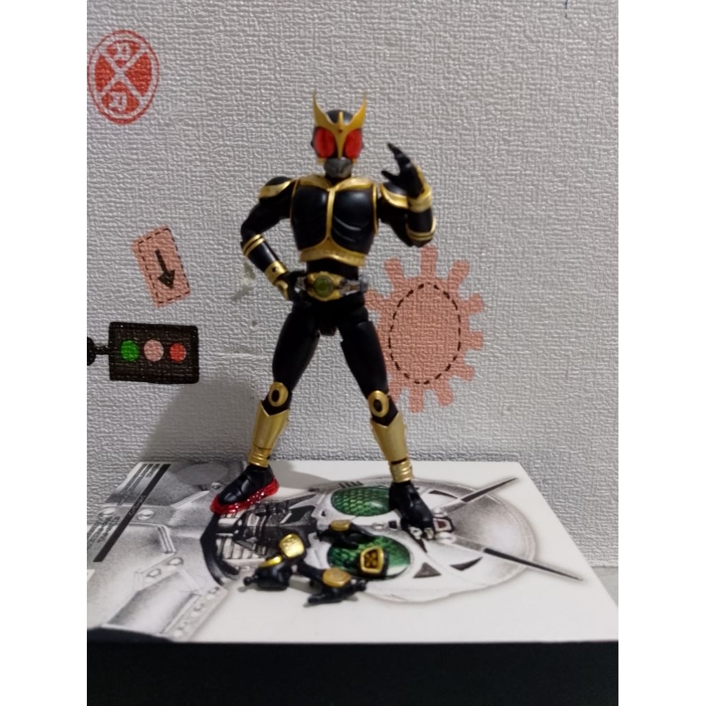 frs Kamen rider Kuuga rising hitam mulus seperti baru