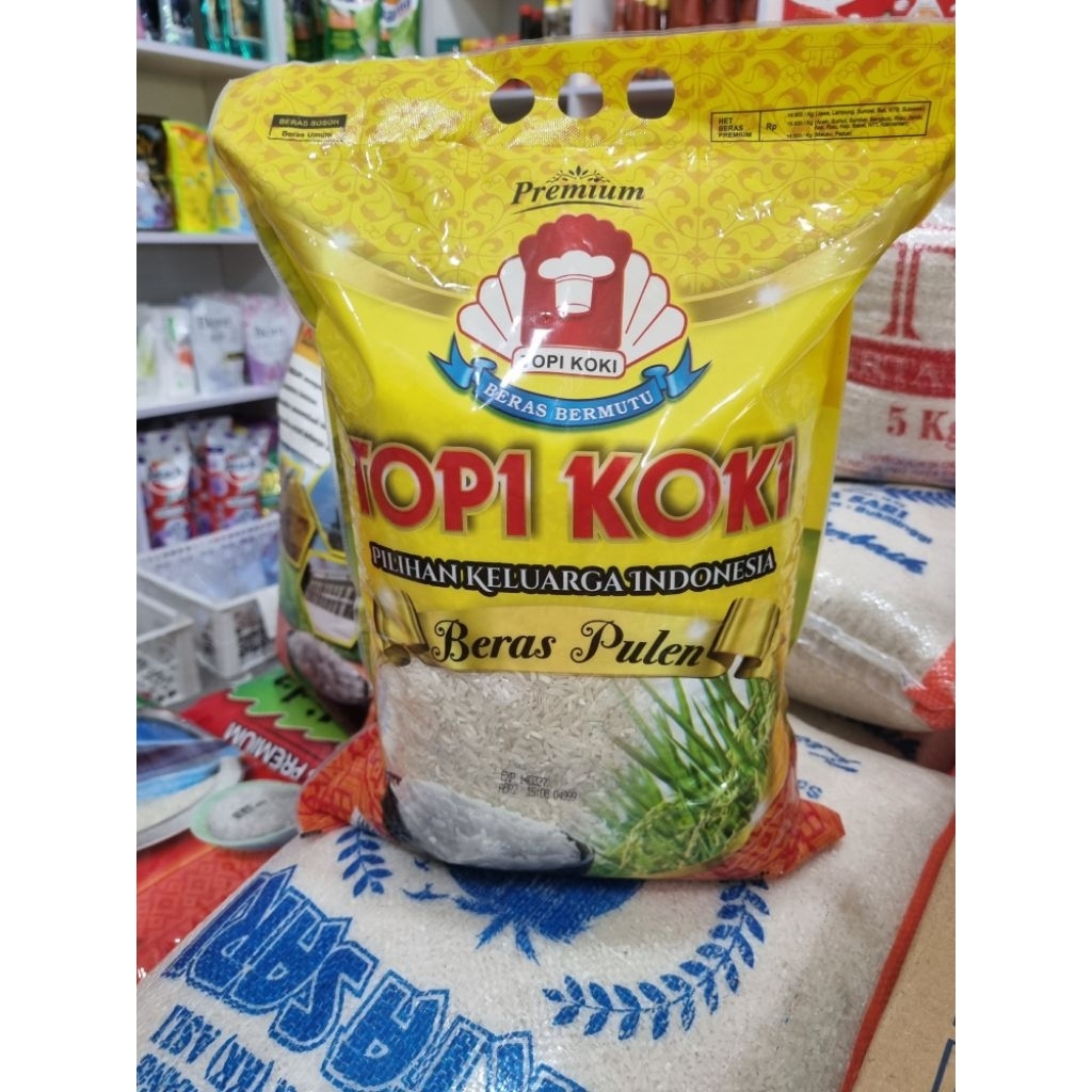 BERAS TOPI KOKI