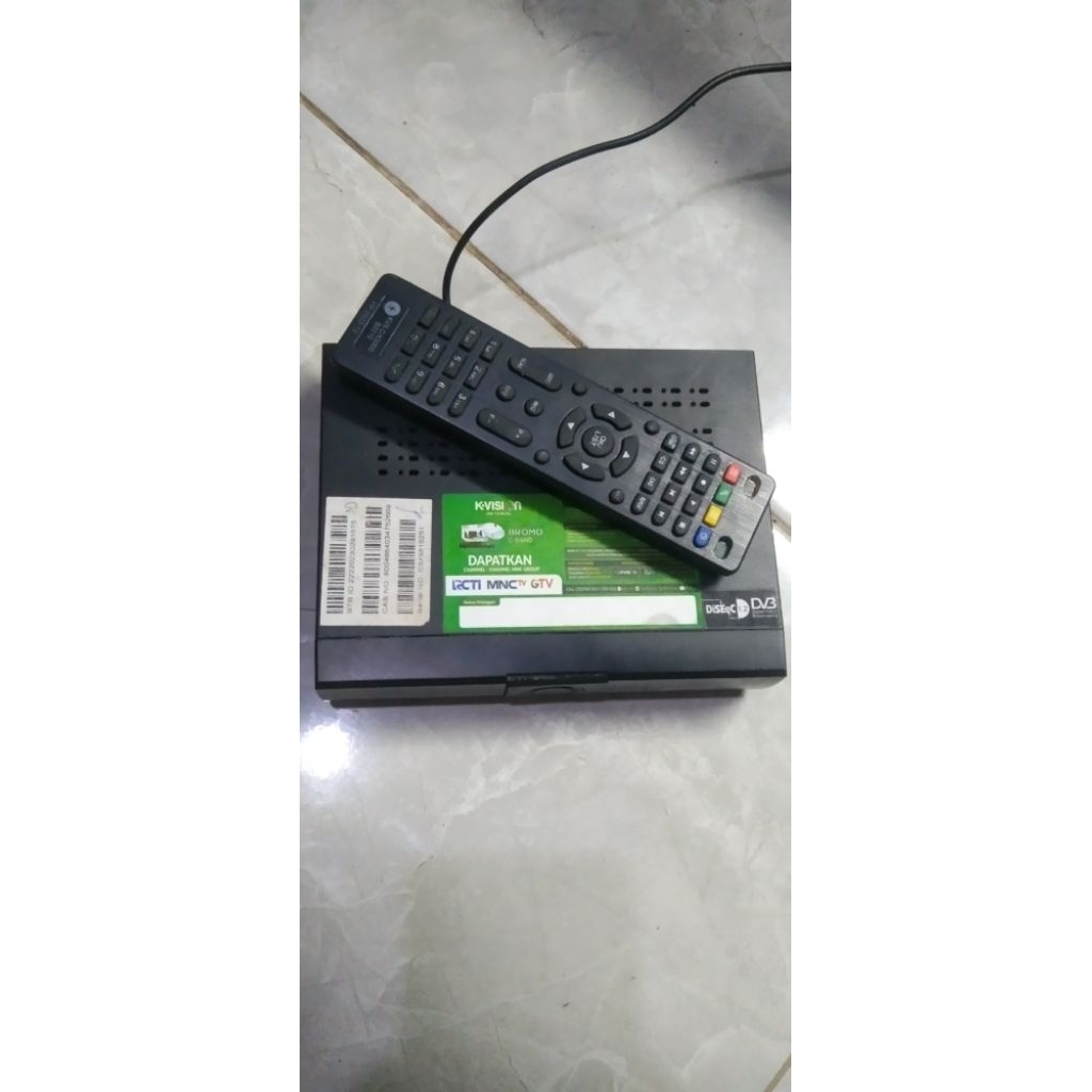 receiver parabola k vision