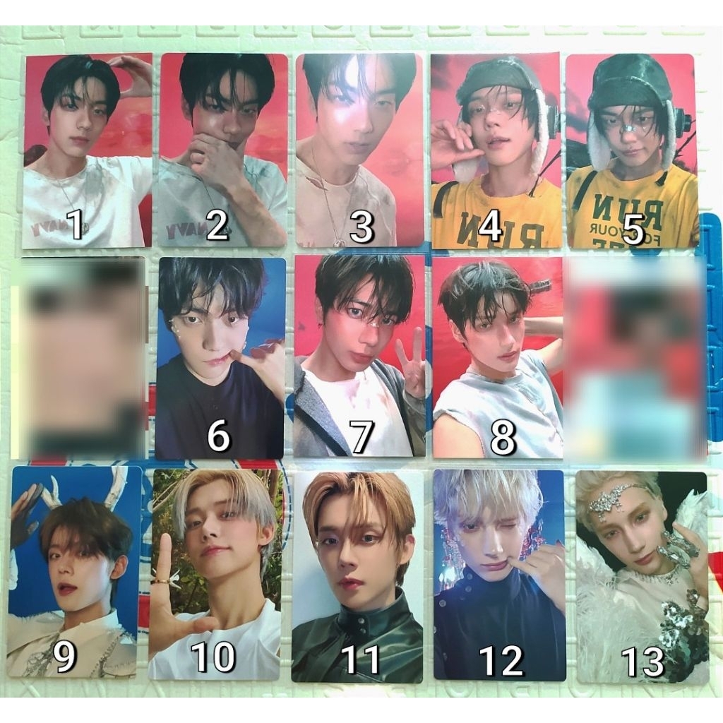 [READY STOCK] PHOTOCARD TXT SOOBIN YEONJUN BEOMGYU TAEHYUN HUENINGKAI BROADCAST TOGETHER STARKISSED