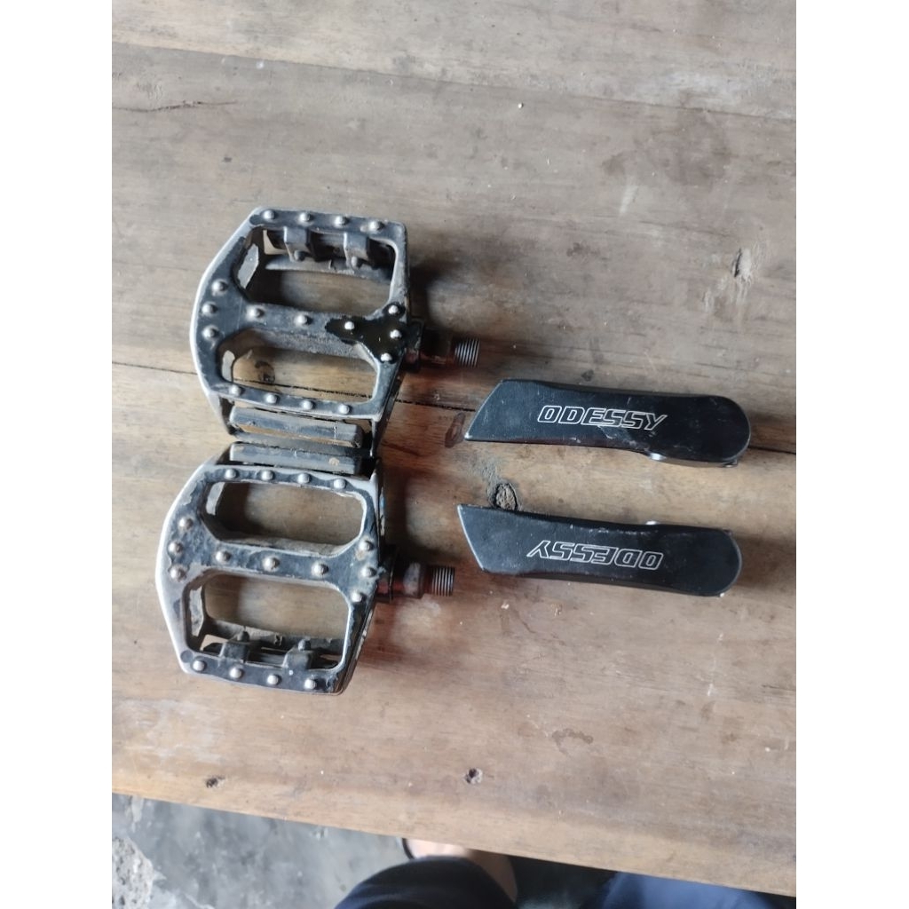 Pedal dan Tanduk setang sepeda Gunung MTB Federal bahan Alloy