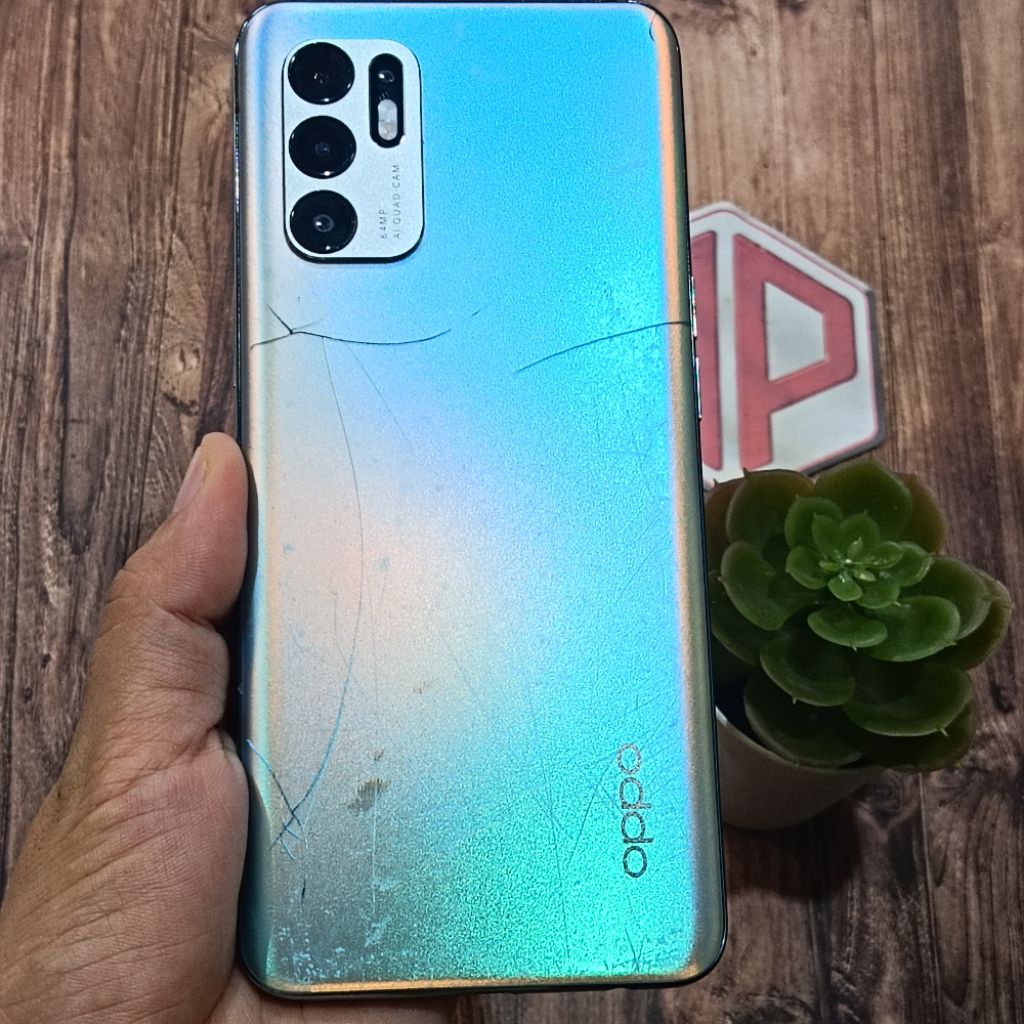 Oppo Reno 6 8/128 GB Garansi resmi Indonesia Second Bekas Original (Minus Check Deskripsi)