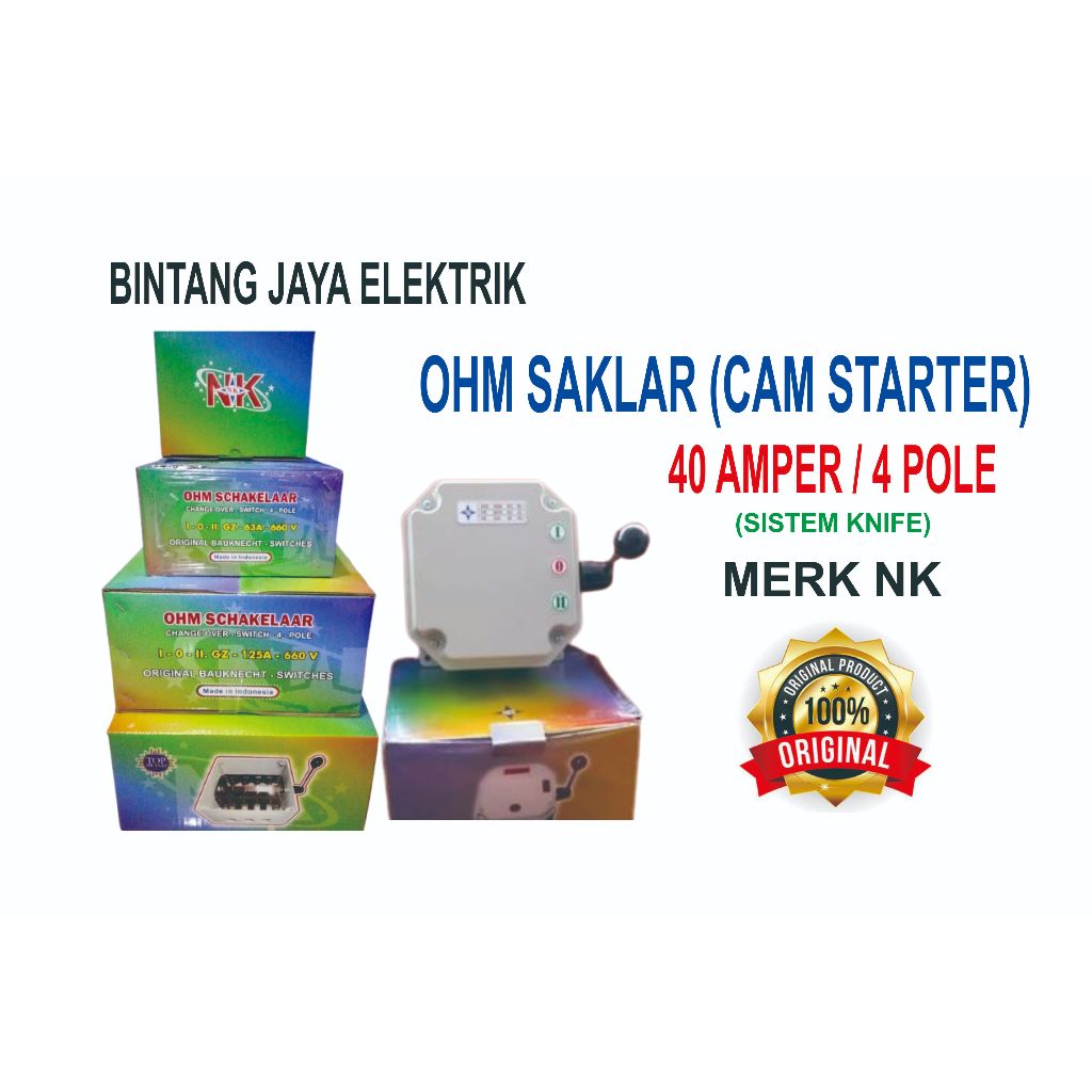 OHM SAKLAR 40A NK