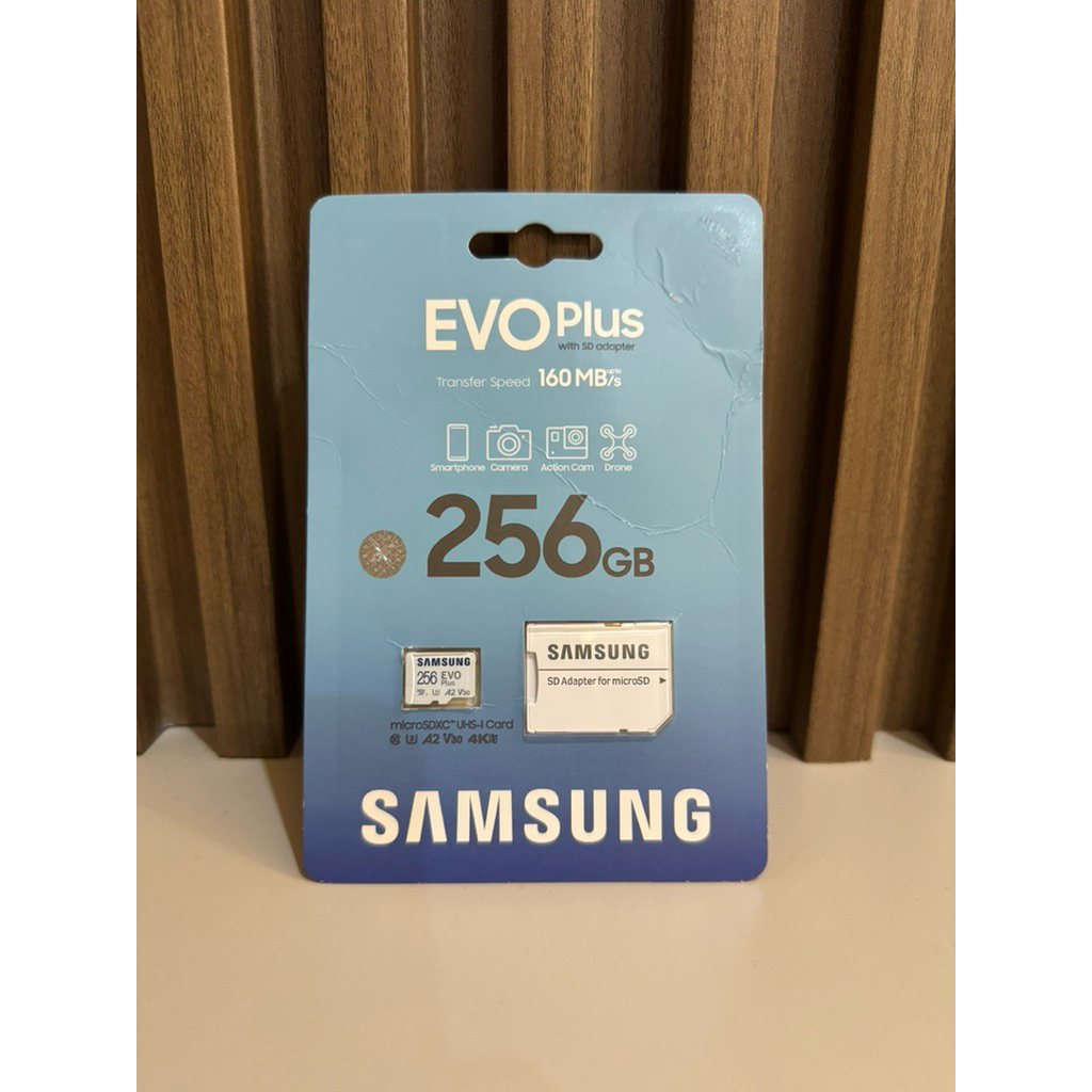 Samsung EVO Plus Micro SD MicroSDXC UHS-I A2 V30 U3 256GB Second