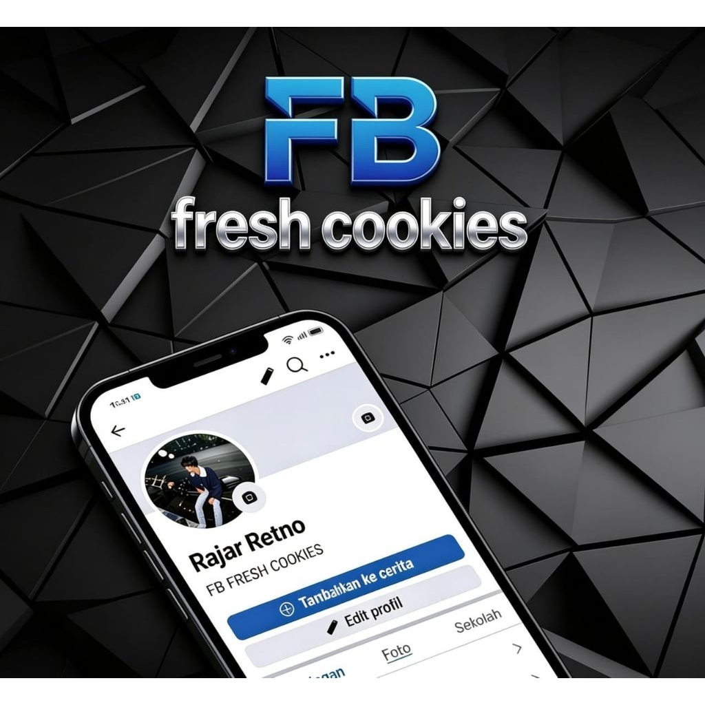 Akun Fb fresh cokies akses email