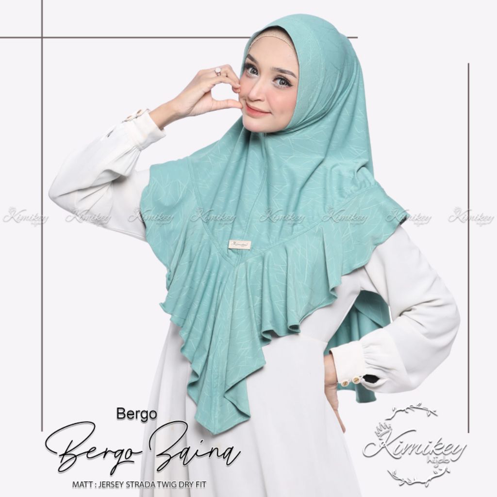 HIJAB DEWASA KIMIKEY ZAYNA//HIJAB INSTAN KIMIKEY DEWASA