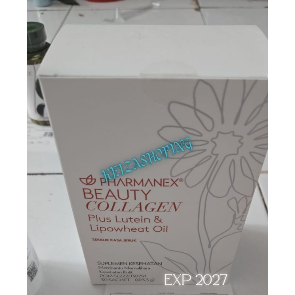 Collagen Beauty Lipowheat Plus Lutein Nu-skin Pharmanex exp 2027