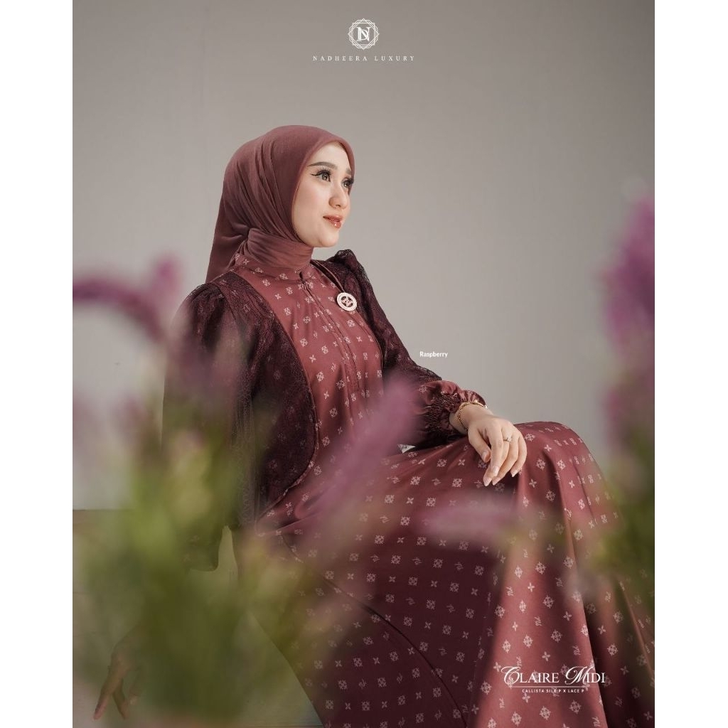 Nadheera Luxury Claire Series Claire Midi Claire Dress