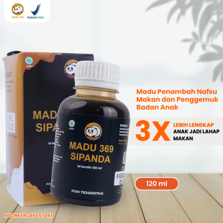 Madu 369 Si Panda Multivitamin Anak