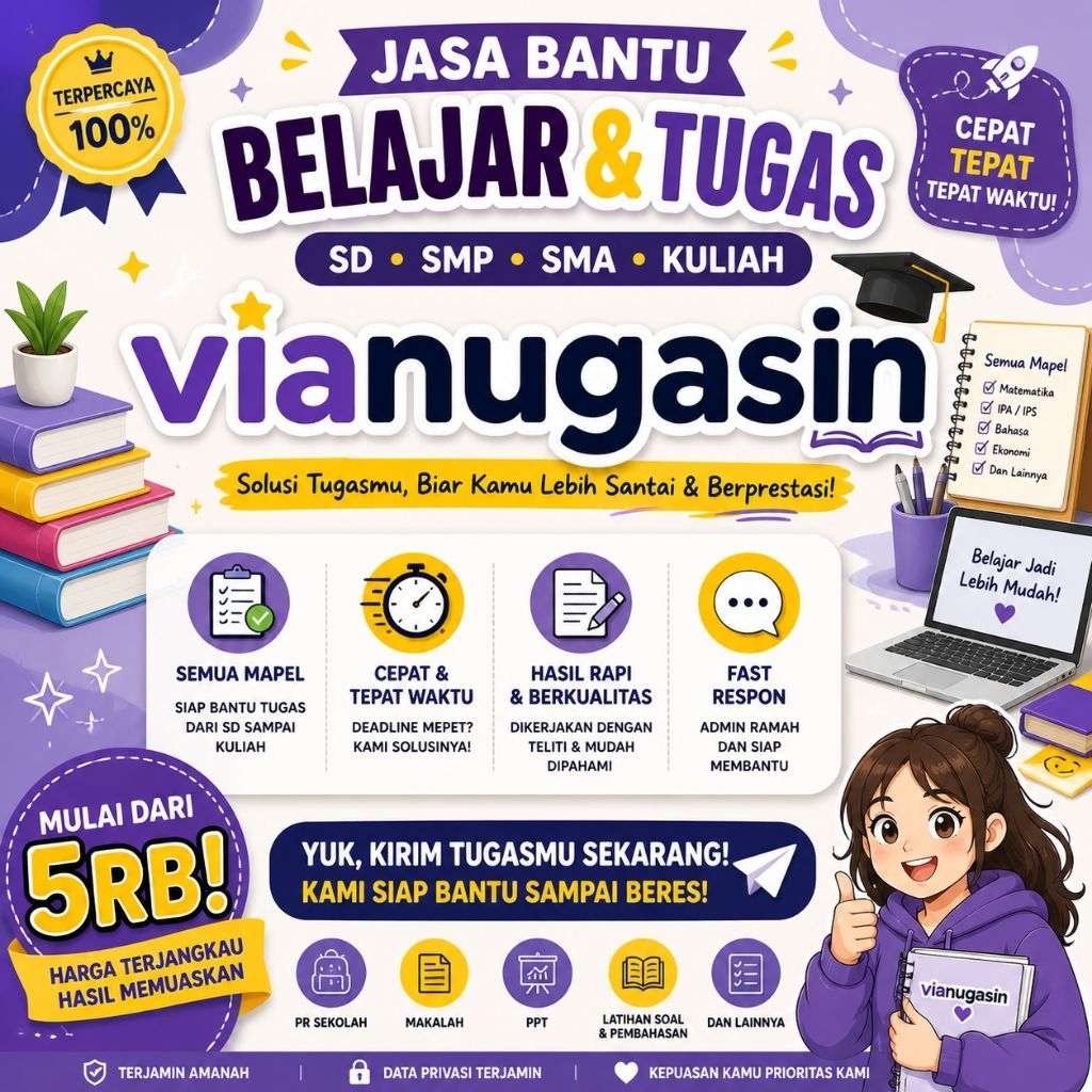 Vianugasin | Jasa Pembuatan PPT, Makalah, Jurnal, Kuesioner , Games Interaktif, Penerbitan Jurnal, O