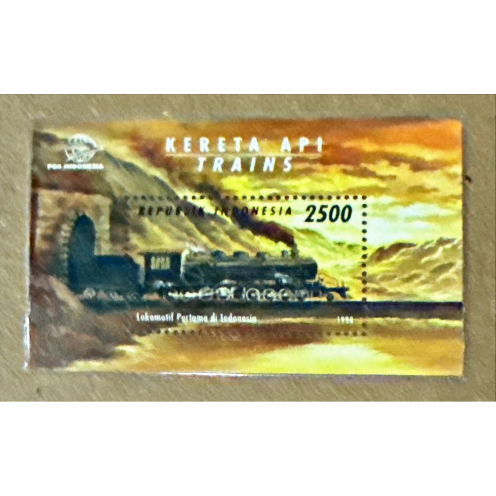 (BB) PRANGKO INDONESIA 1998 SS KERETA API MINT NH.