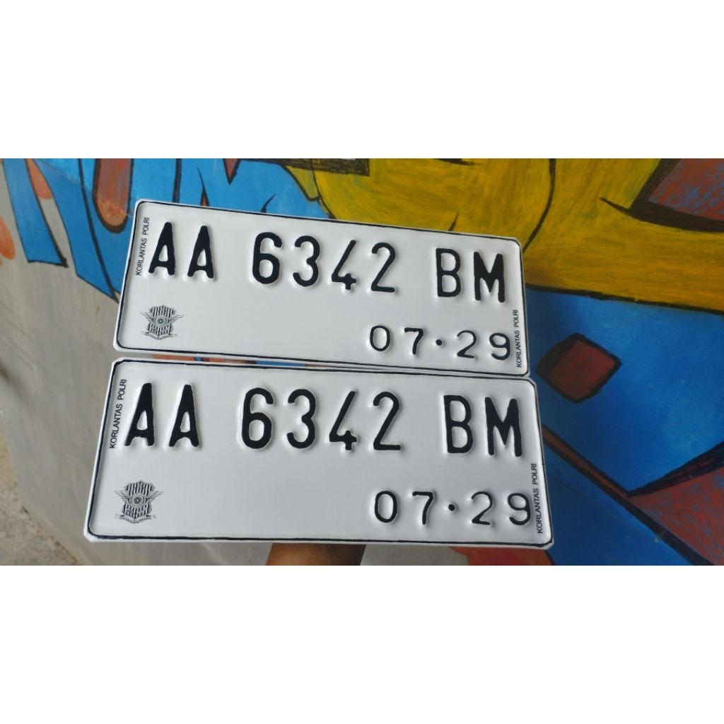 PLAT NOMOR STANDAR SAMSAT