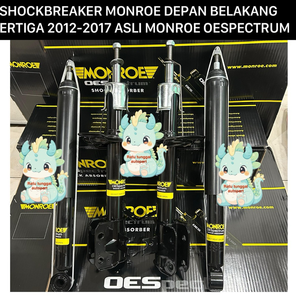 SHOCKBREAKER MONROE DEPAN BELAKANG ERTIGA 2012-2017 ASLI ORIGINAL MONROE OESPECTRUM