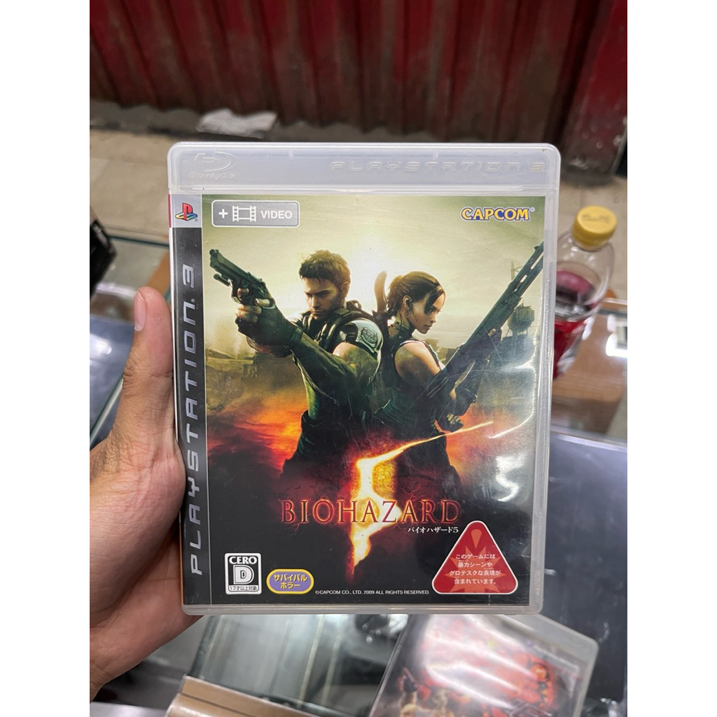 Resident Evil 5 PS3 kaset bd game cd ps 3 re