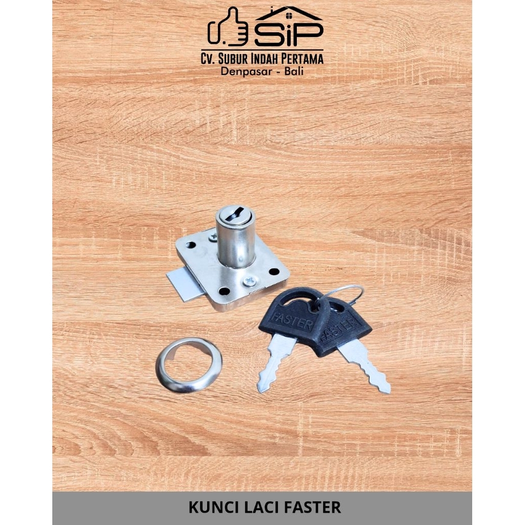 KUNCI LACI FASTER/PENGUNCI LACI/MEJA LACI