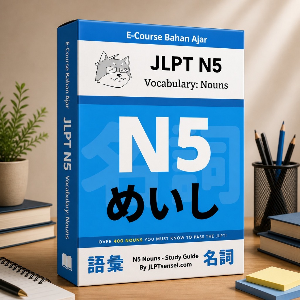 E-Course Bahan Ajar - JLPT N5 Vocabulary Nouns
