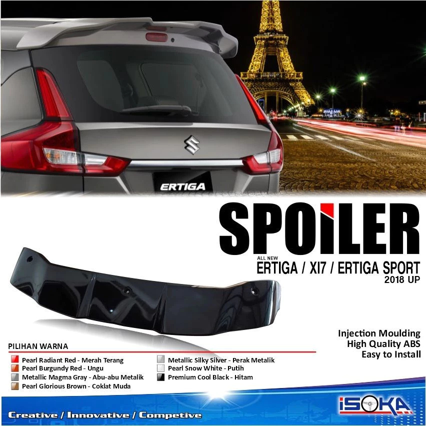 Spoiler Suzuki all new ertiga XL 7