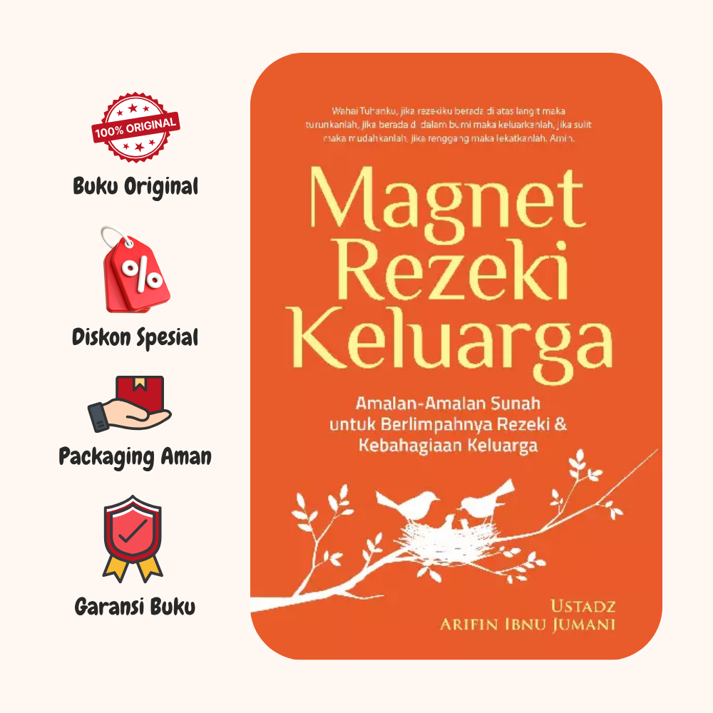 BUKU MAGNET REZEKI KELUARGA - ARIFIN IBNU JUMANI - ARASKA - ORIGINAL - AN
