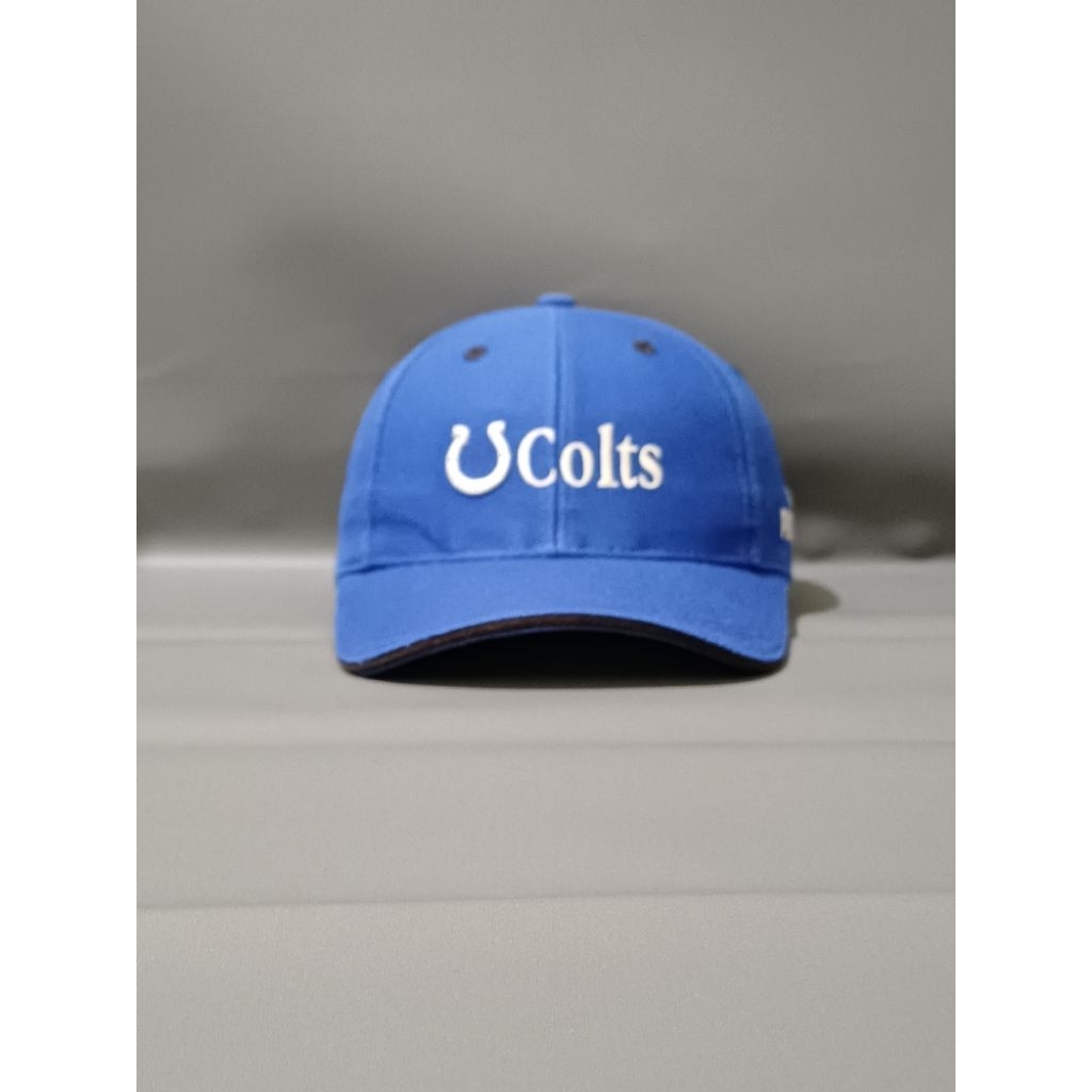 topi vintage indianapolis colts puma pro line second