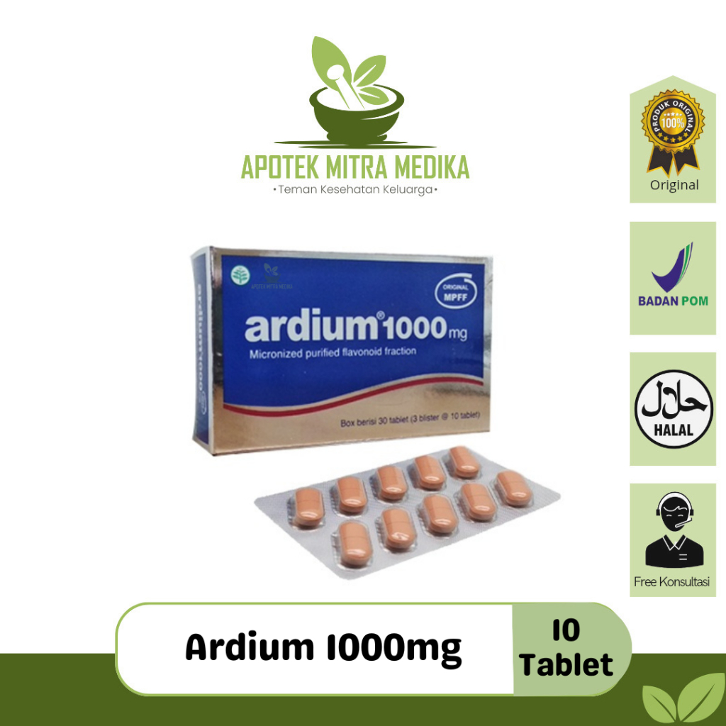 Ardium Obat Herbal Obat Wasir Mengatasi Pendarahan