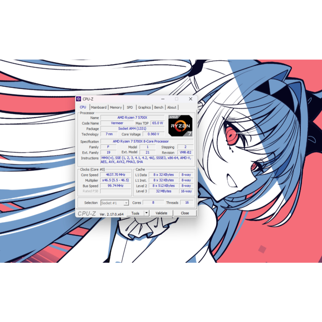 Ryzen 7 5700x tray