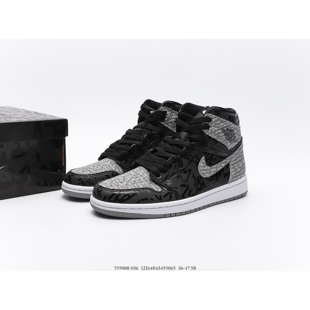 Blackshoes - Sepatu Sneakers Air Jordan 1 High Rebellionaire