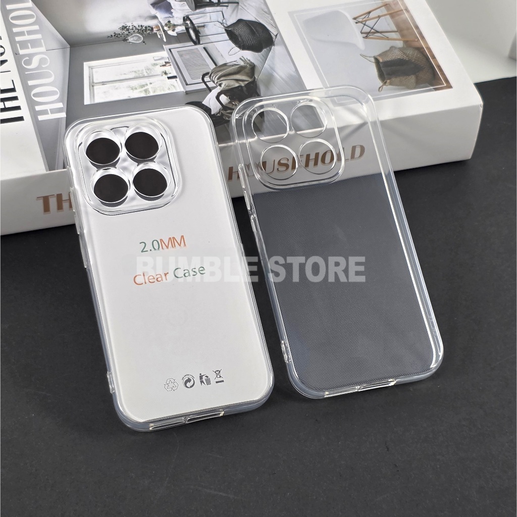 Bumble - Xiaomi 17 Xiaomi 17 Pro Xiaomi 17 Pro Max Softcase Clear Case Bening 2.0mm Case Xiaomi 17 X