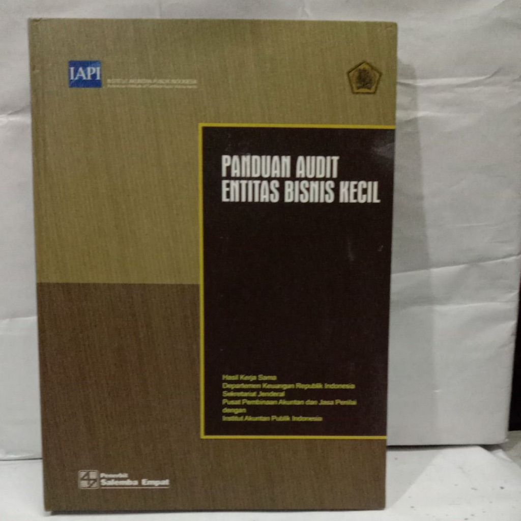 Buku PANDUAN AUDIT ENTITAS BISNIS KECIL IAPI