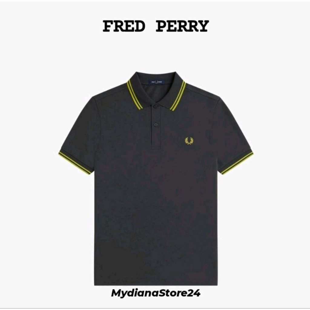 FRED PERRY - FRED PERRY TENNIS FRED PERRY SHIRT - ANCHOR GREY