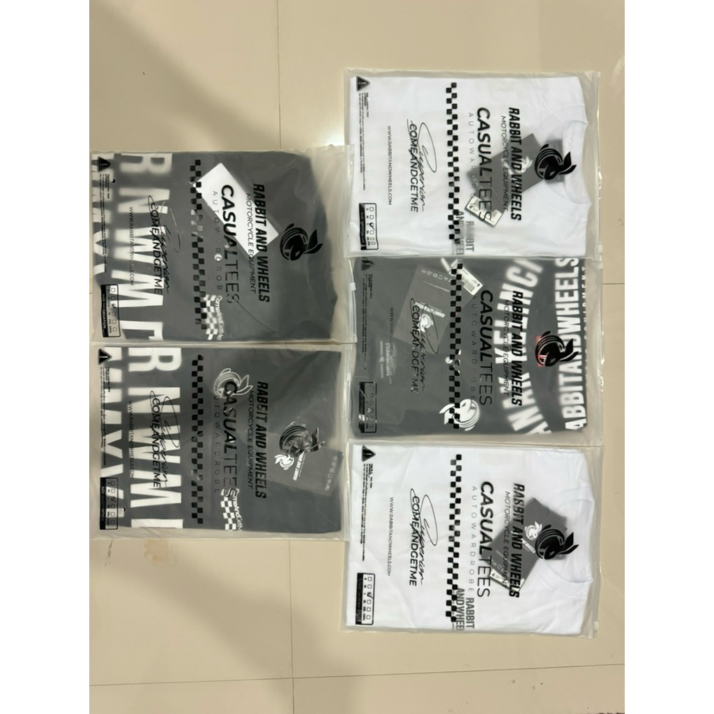 Kaos Rabbit and Wheels ORI