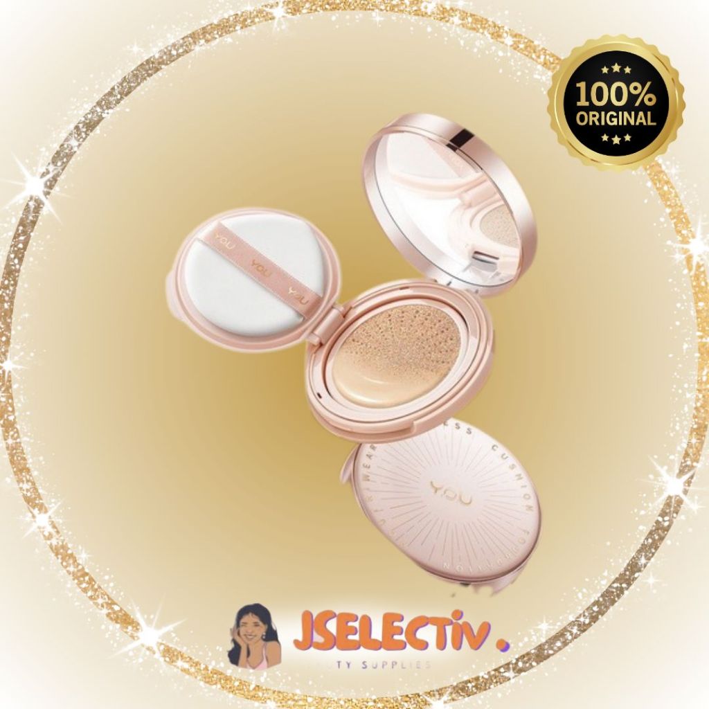 YOU BEAUTY CUSHION - SERIES LENGKAP // JSELECTIV X JHON KOSMETIK // Foundation Y.O.U - ORI️ BPOM COD