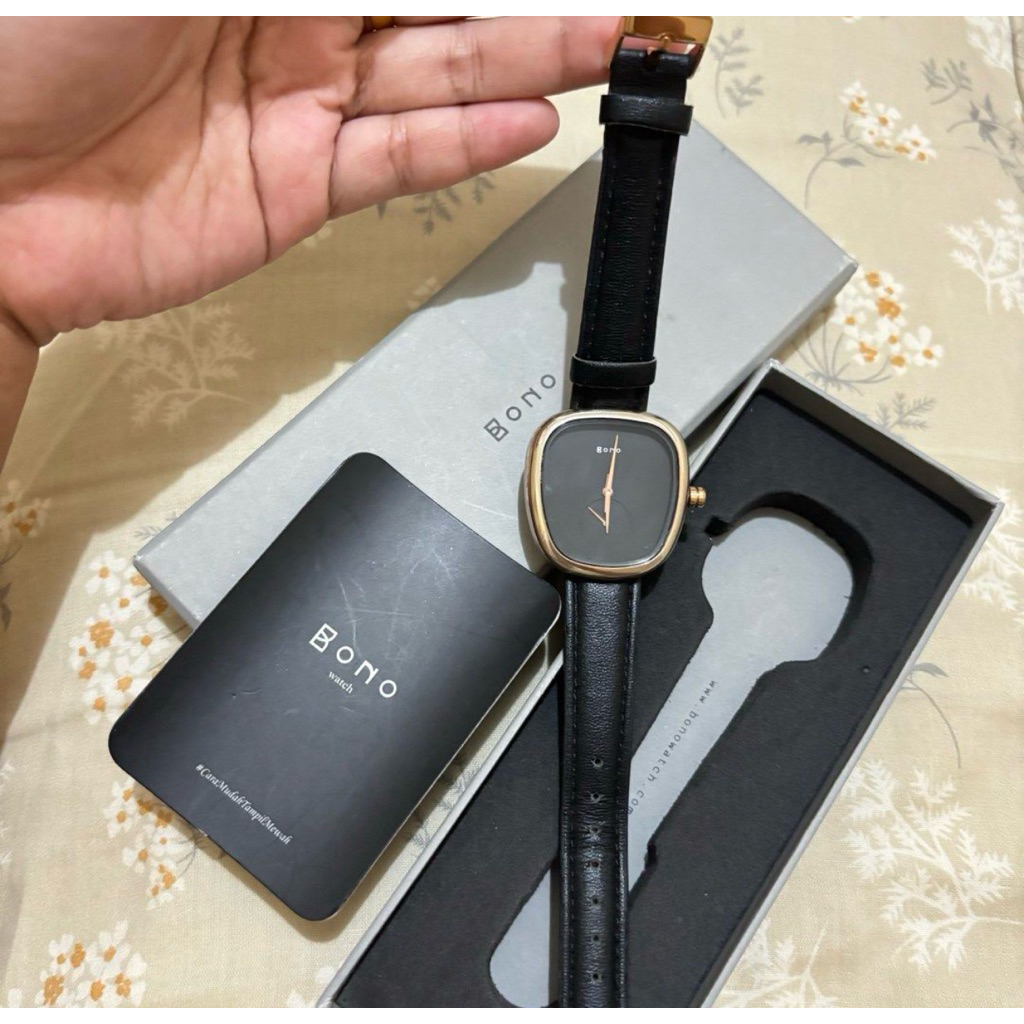 jam tangan bono black