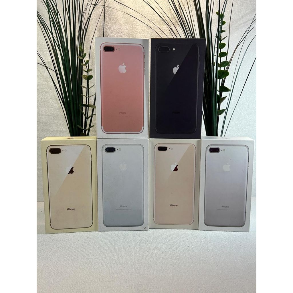 Dus Box Iphone 8/8Plus - Warna Hitam | Merah | Grey Dll.