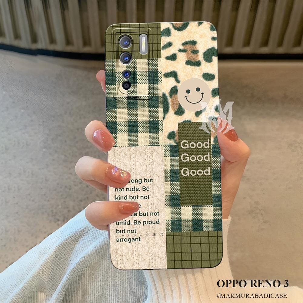 Case Oppo Reno 3 4G - Oppo A91 Cassing Handphone Aesthetic - Silikon Tpu - Case Hp Karakter