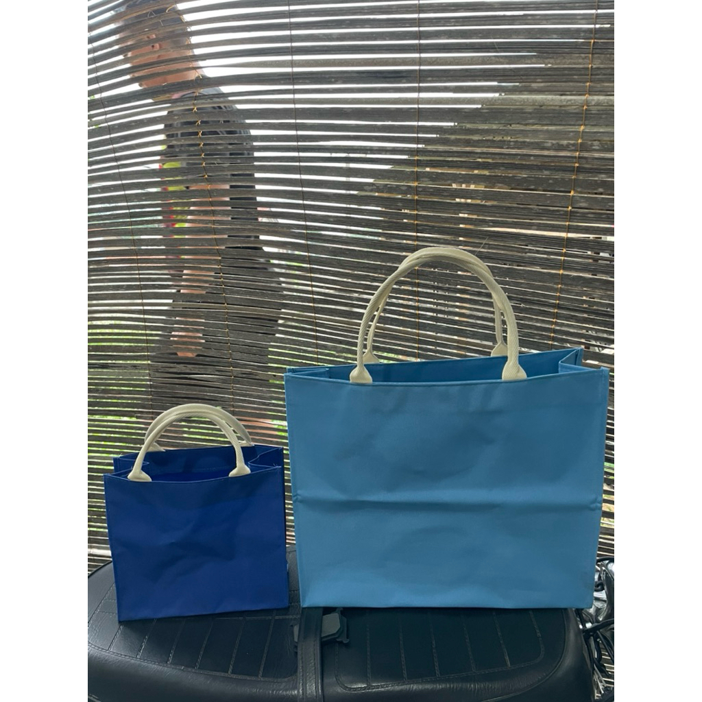 Tas denim bahan infor d300 tas sauvenir