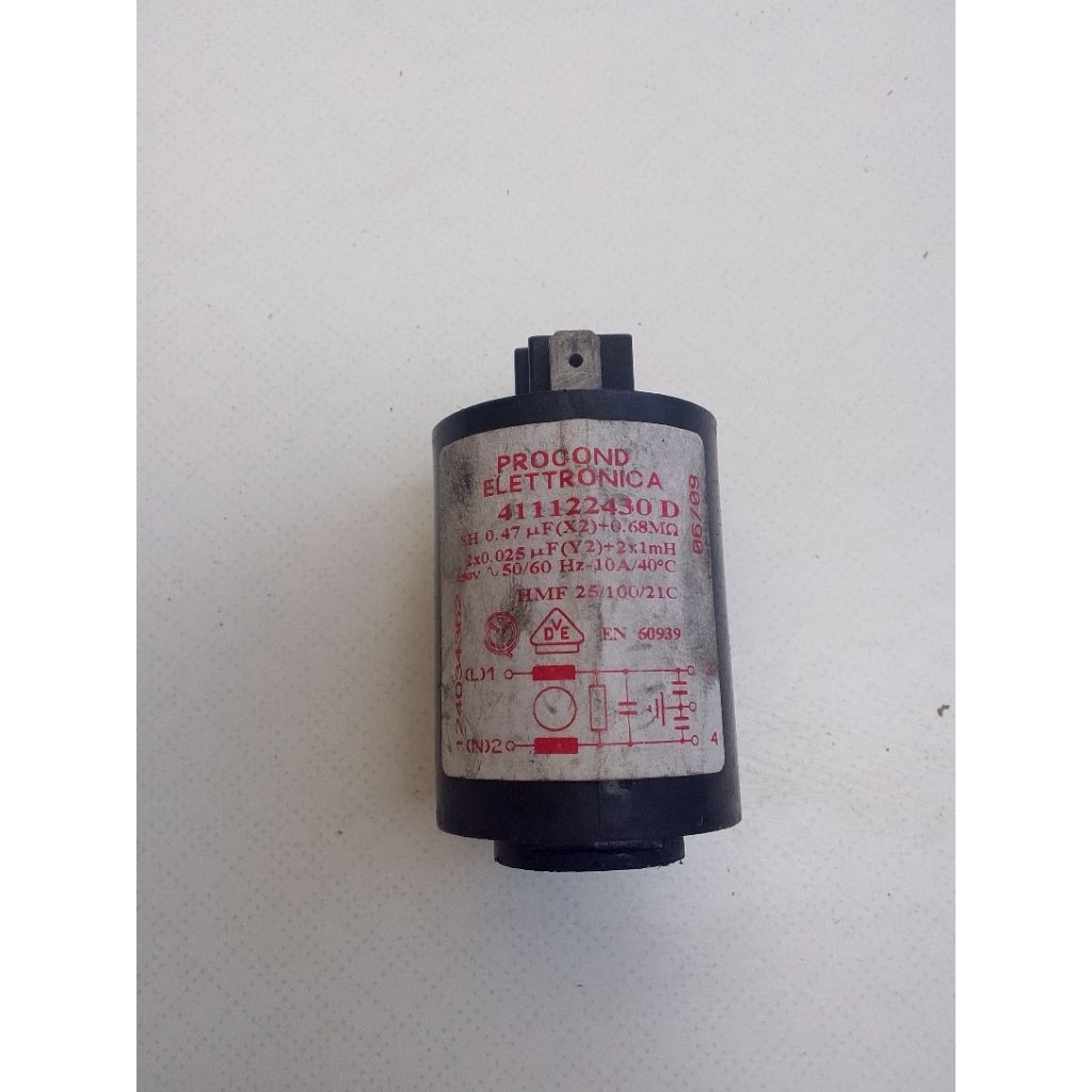EMI FILTER MESIN CUCI ELECTROLUX FRONT LOADING EWF 8556 (ORIGINAL COPOTAN)