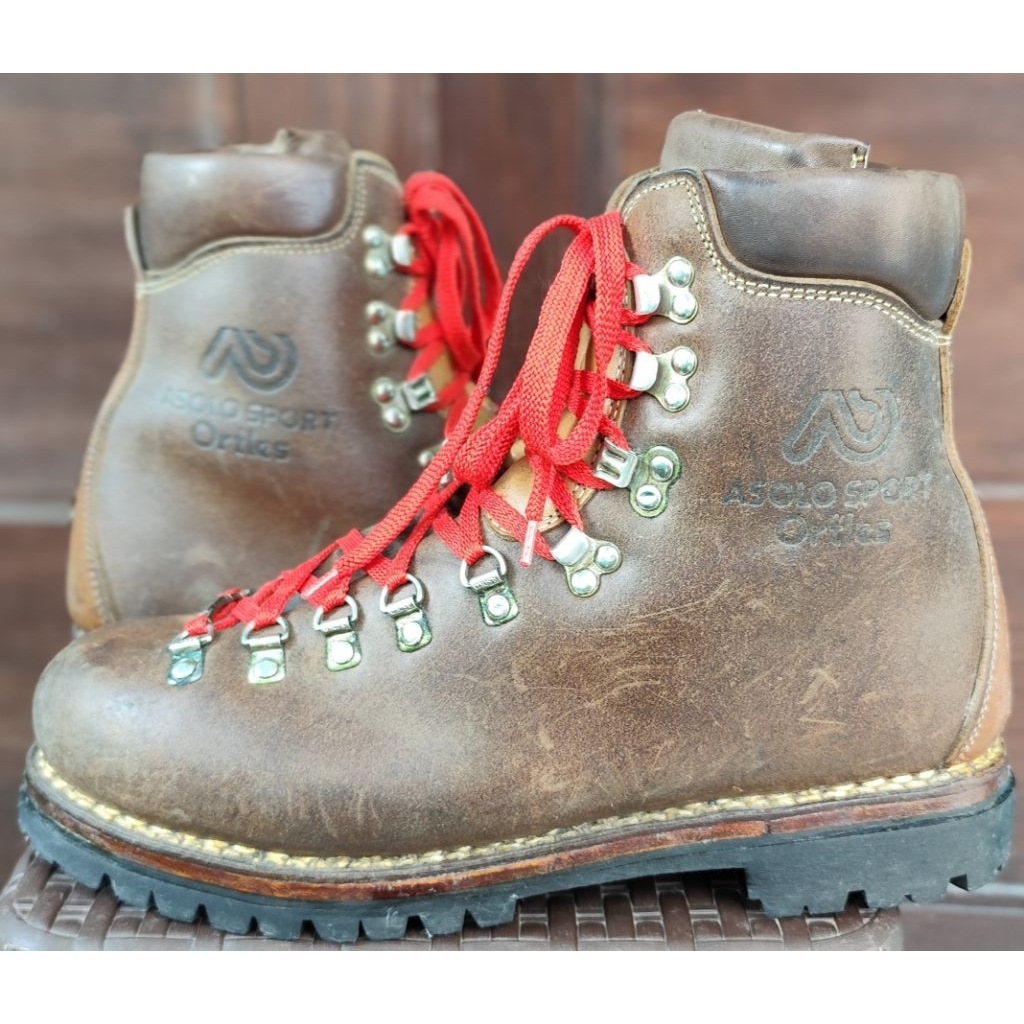 Asolo Sport Ortless Hiking Outdoor Monkey Boots Made in Italy sz 44 insol 28 cm.