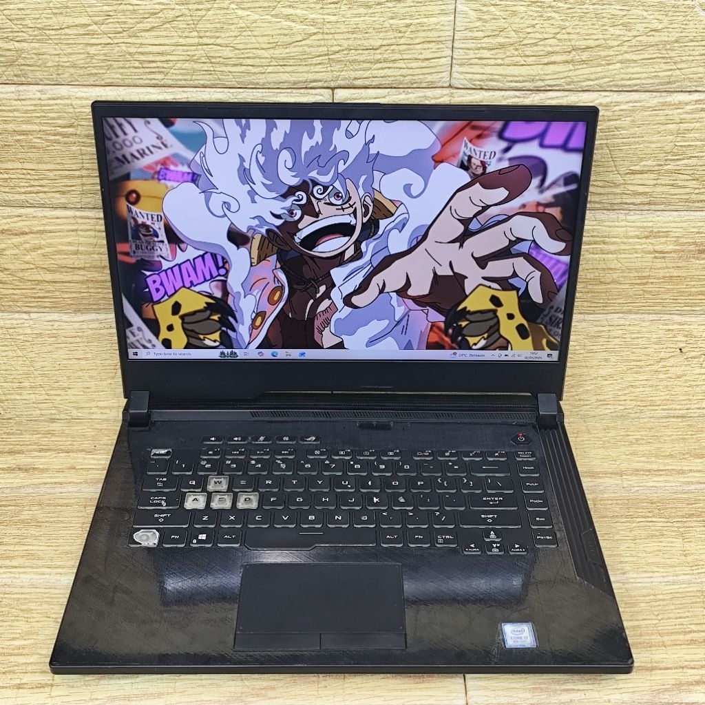 Laptop 2nd ASUS ROG STRIX 15 G531GT Core I7-9750H RAM 8GB 512GB GTX 1650