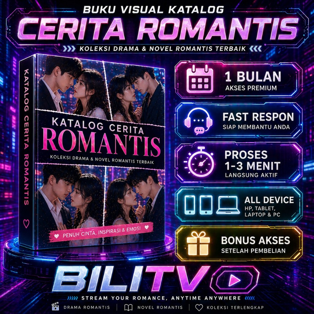 Buku Katalog BiliTv Kisah Cinta dan Kehidupan Remaja TerbaruBuku Katalog BiliTv Kisah Cinta dan Kehi