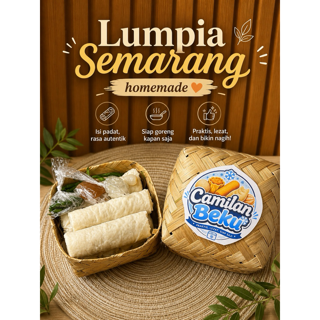 Lumpia Semarang Beku (Frozen)