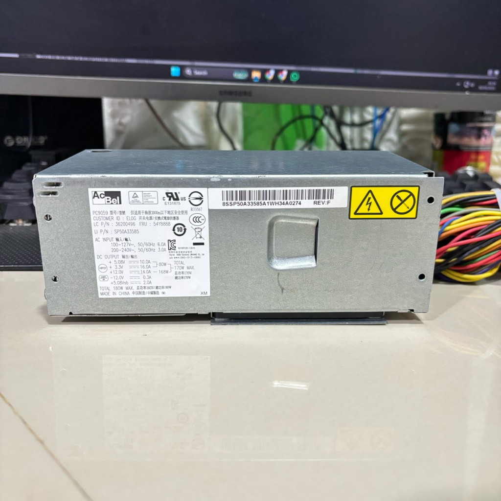 PSU ACBEL CPU LENOVO H520S DESKTOP SFF 170W