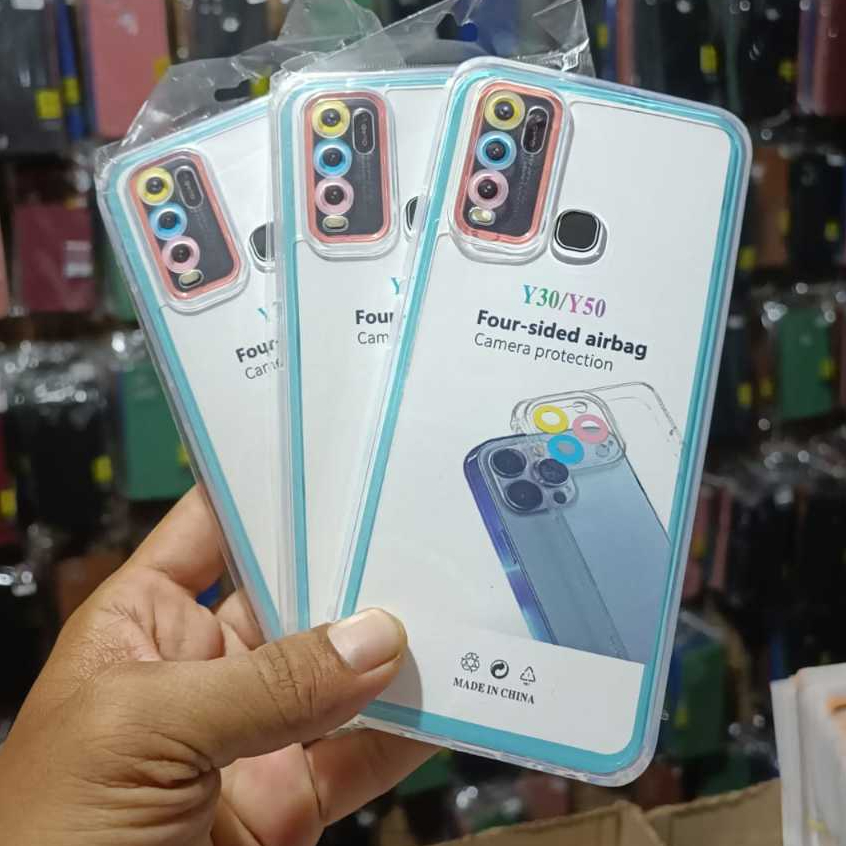 VIVO Y30 / Y30i / Y50 CASE AIRBAG RING CAMERA PROTECT