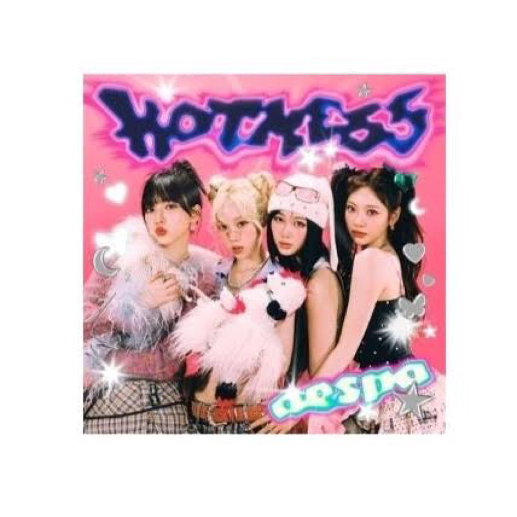 READY STOCK OFFICIAL AESPA HOT MESS POSTER VER